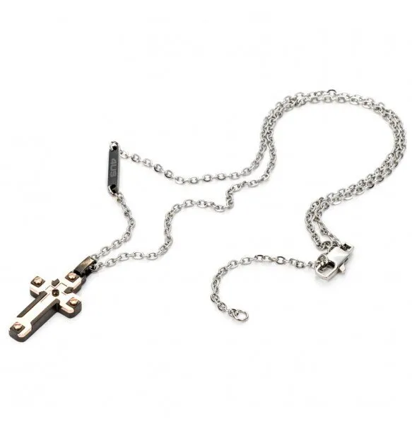 Collana 4US Cesare Paciotti croce uomo 4UCL5077