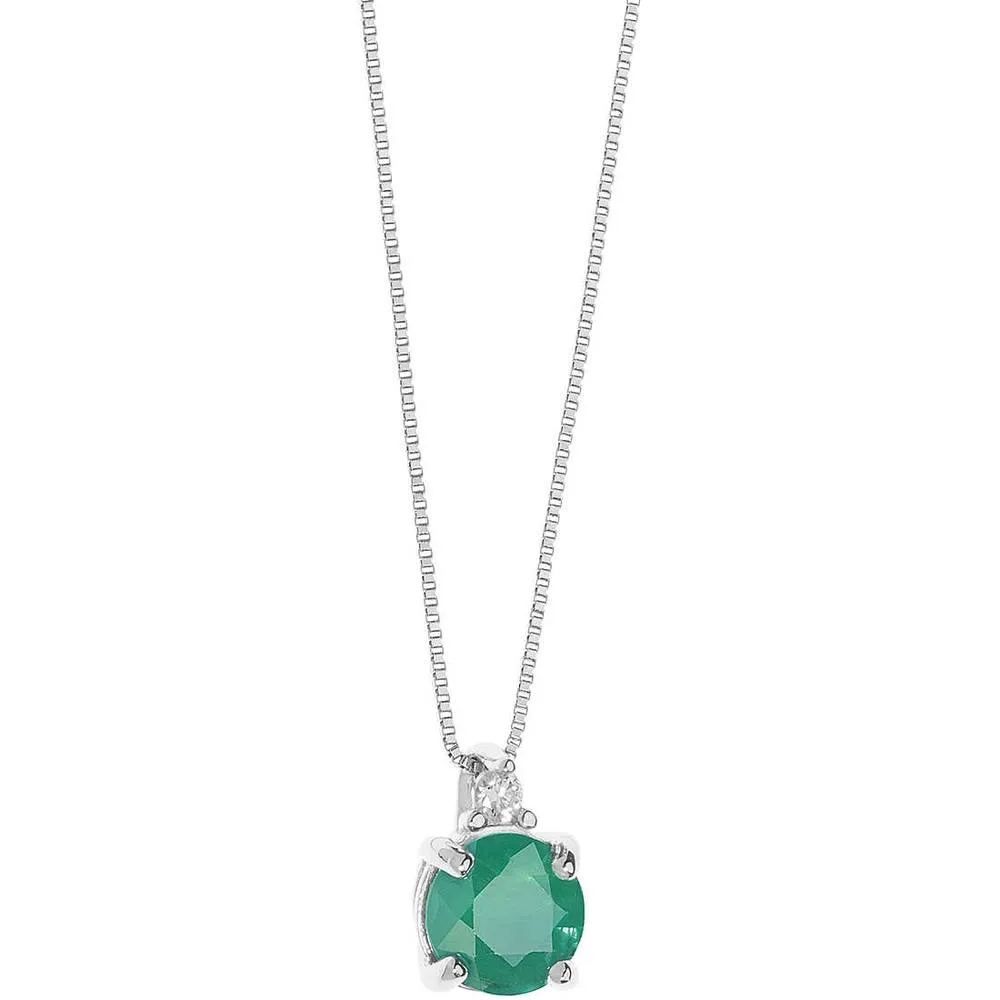 Collana Donna Comete Punto Luce Smeraldo GLB 1500