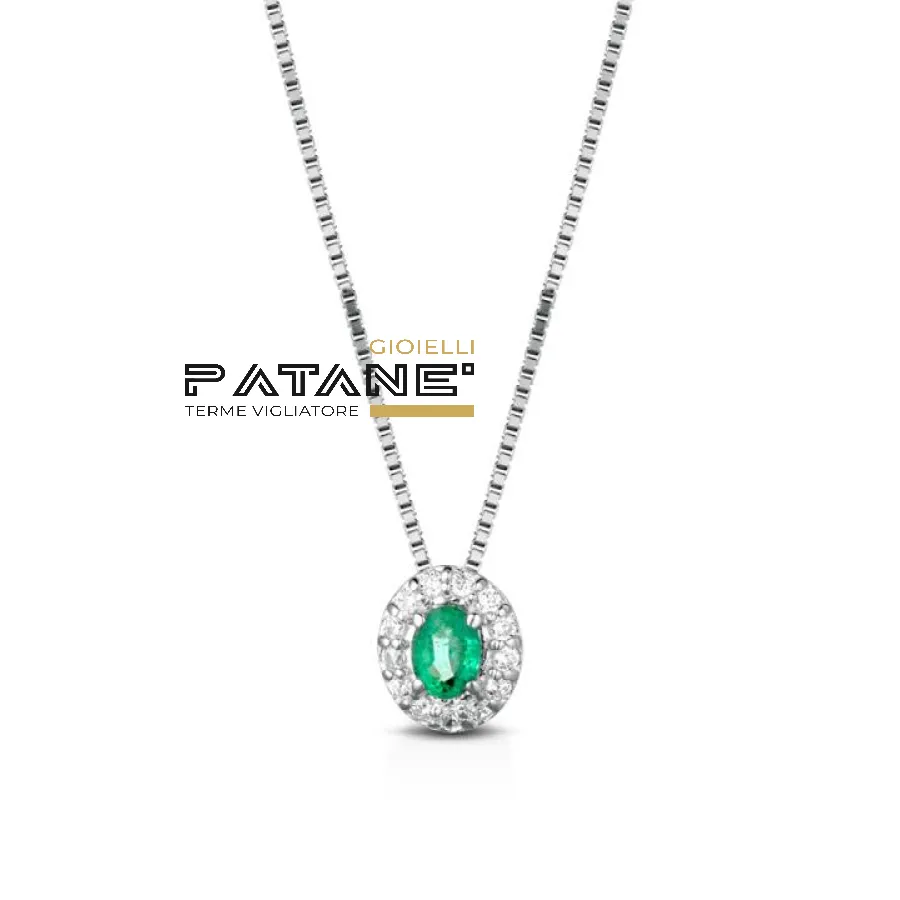 Collana Crusado con Smeraldo - Riccione - CORICS