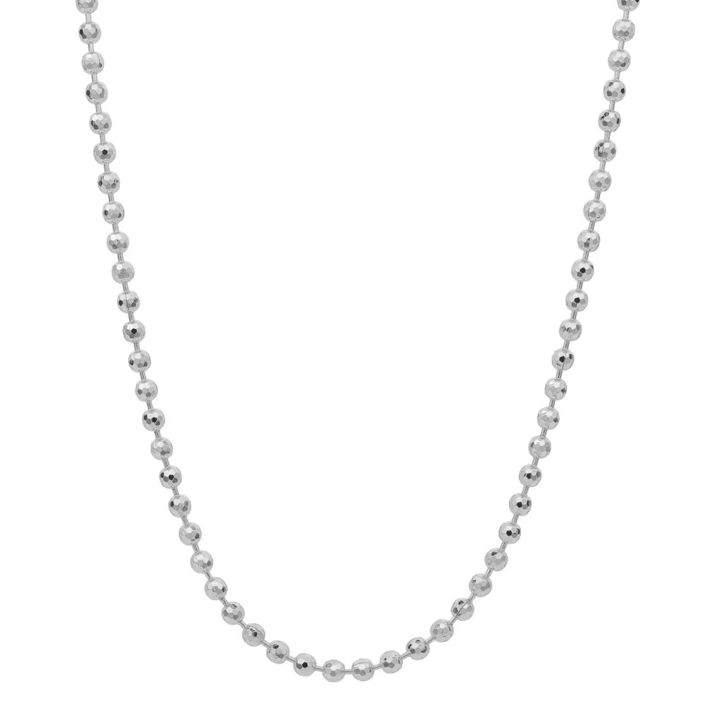 Collana Rosato Storie Sferette in Argento RZC014