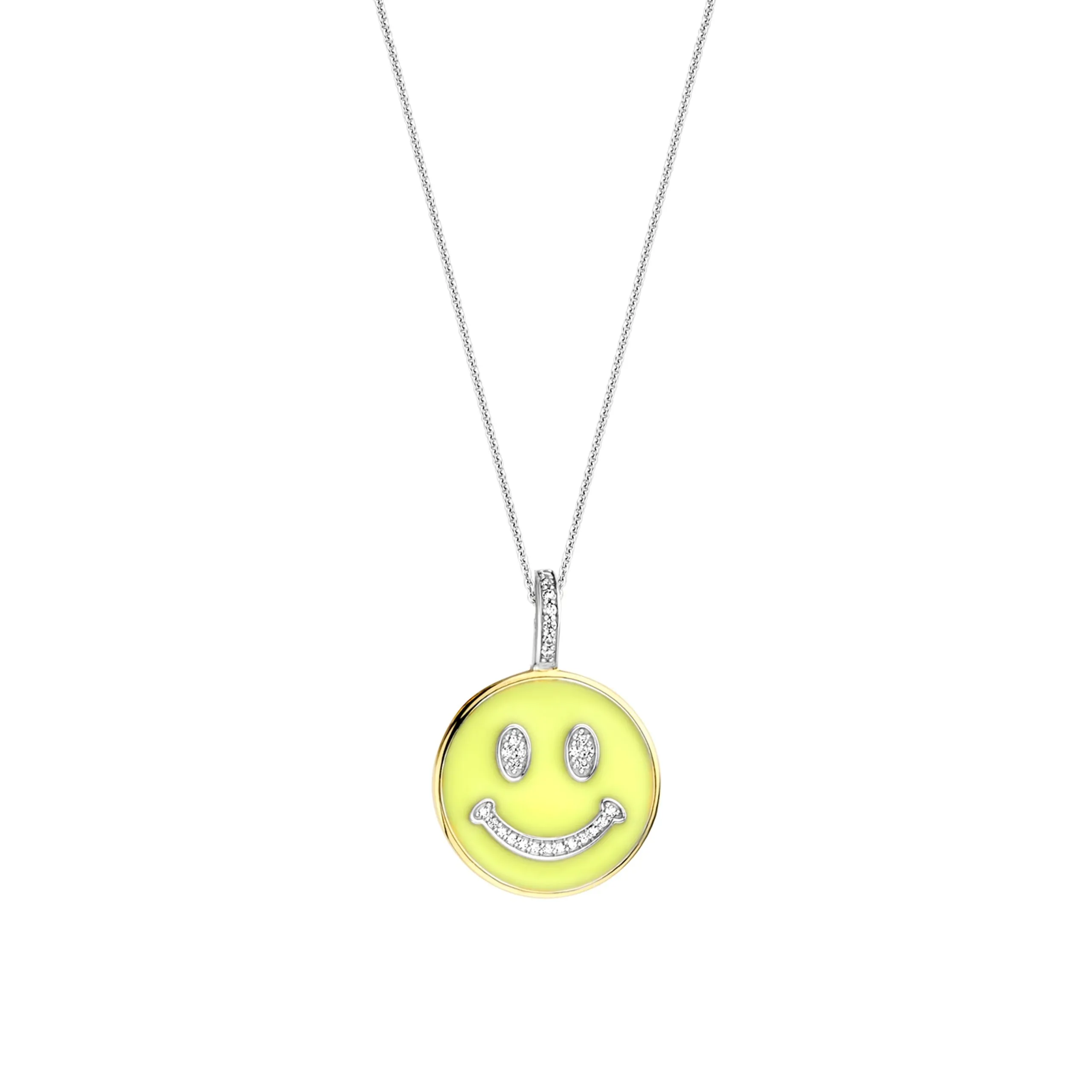 Collana Donna Ti Sento Smile Giallo con Zirconi 6820NY