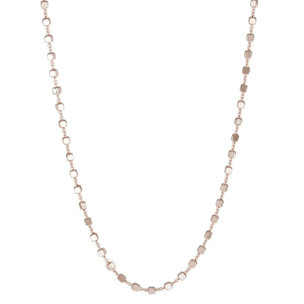 Collana Rosato Storie Argento Rosè Dadini RZC017