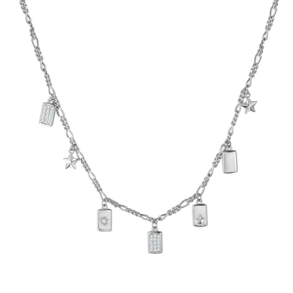 Collana Rosato Futura con Charms in Argento RZFU01