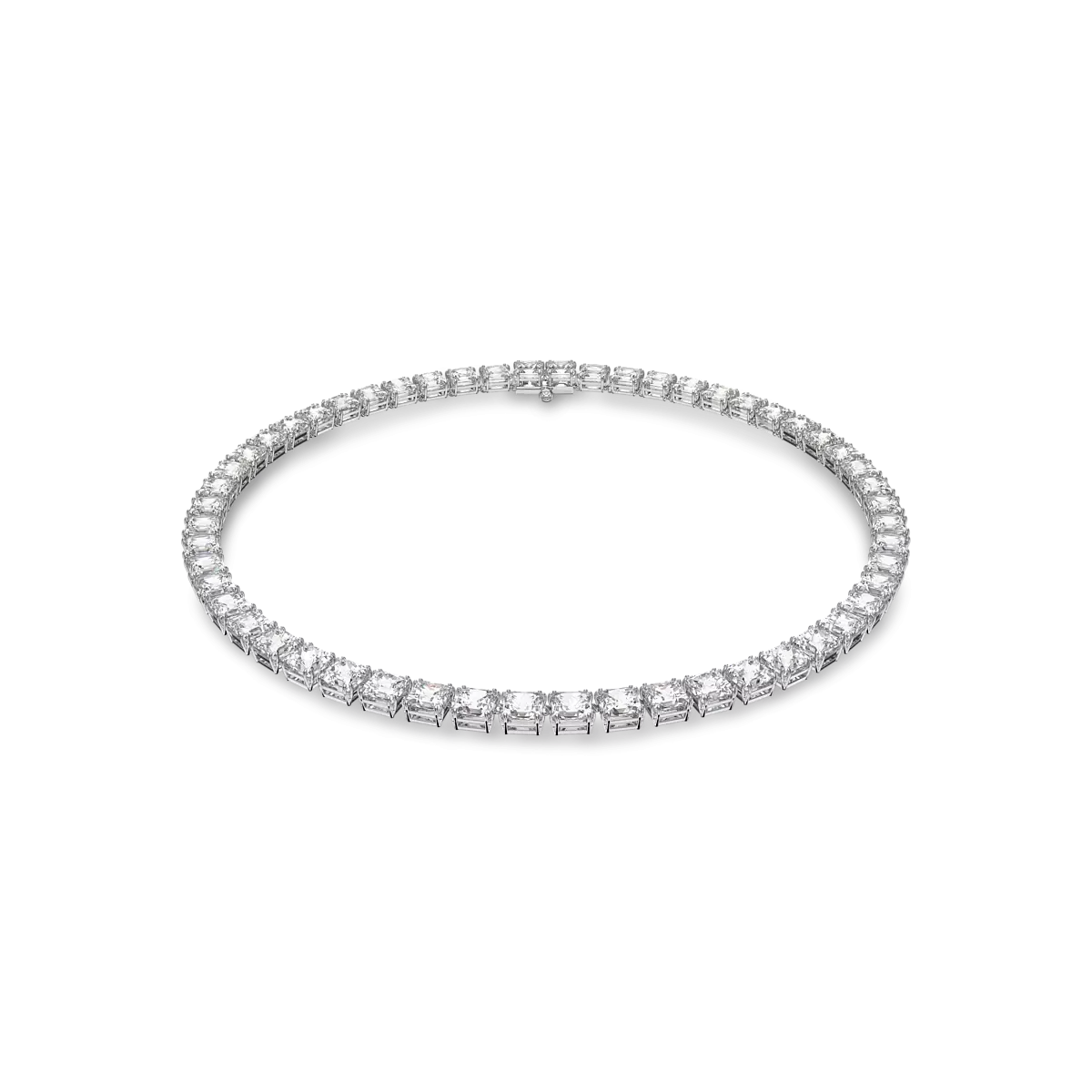 Collana Swarovski Tennis Millenia Cristalli Squadrati 5599153