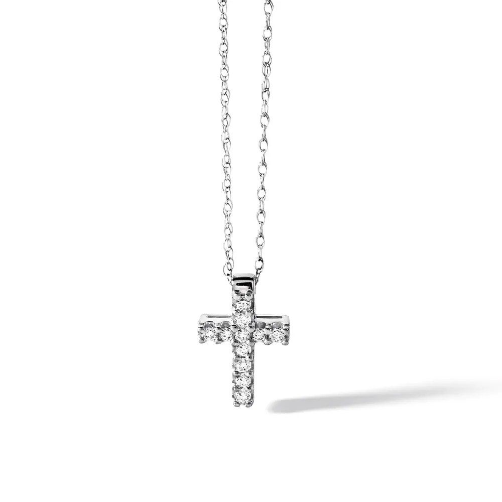 Collana Uomo Comete in Oro con Croce Diamanti UGL 455