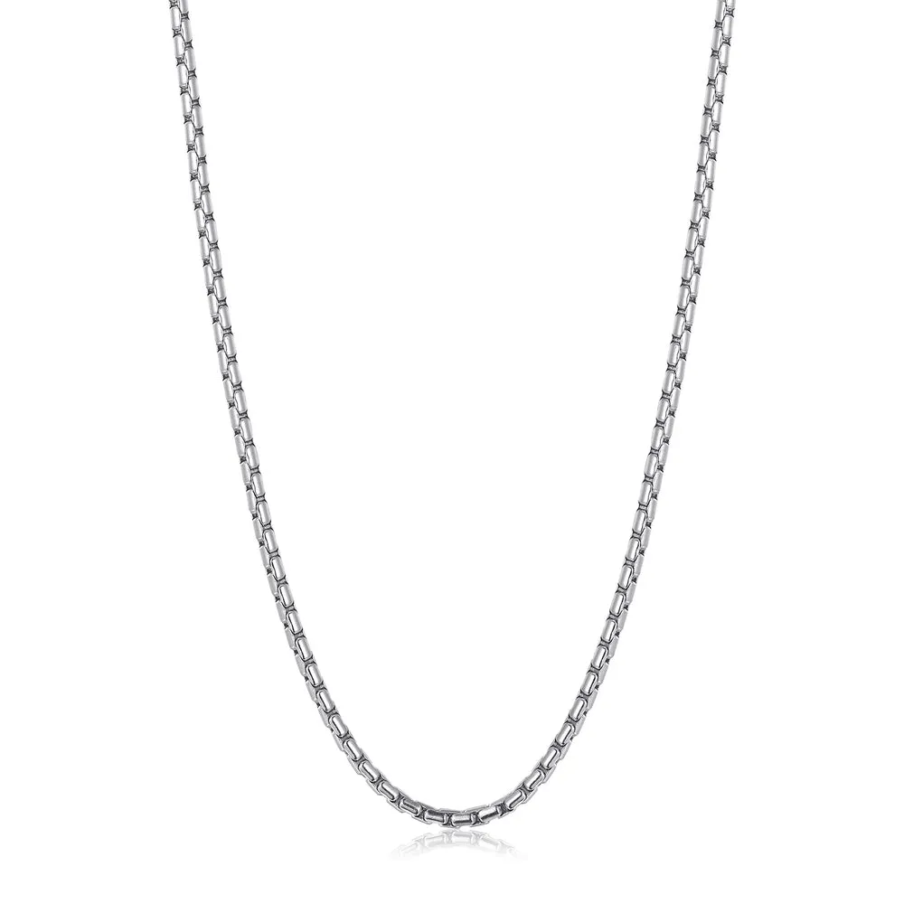 Collana Uomo S'Agapò Ripple in Acciaio SRP30