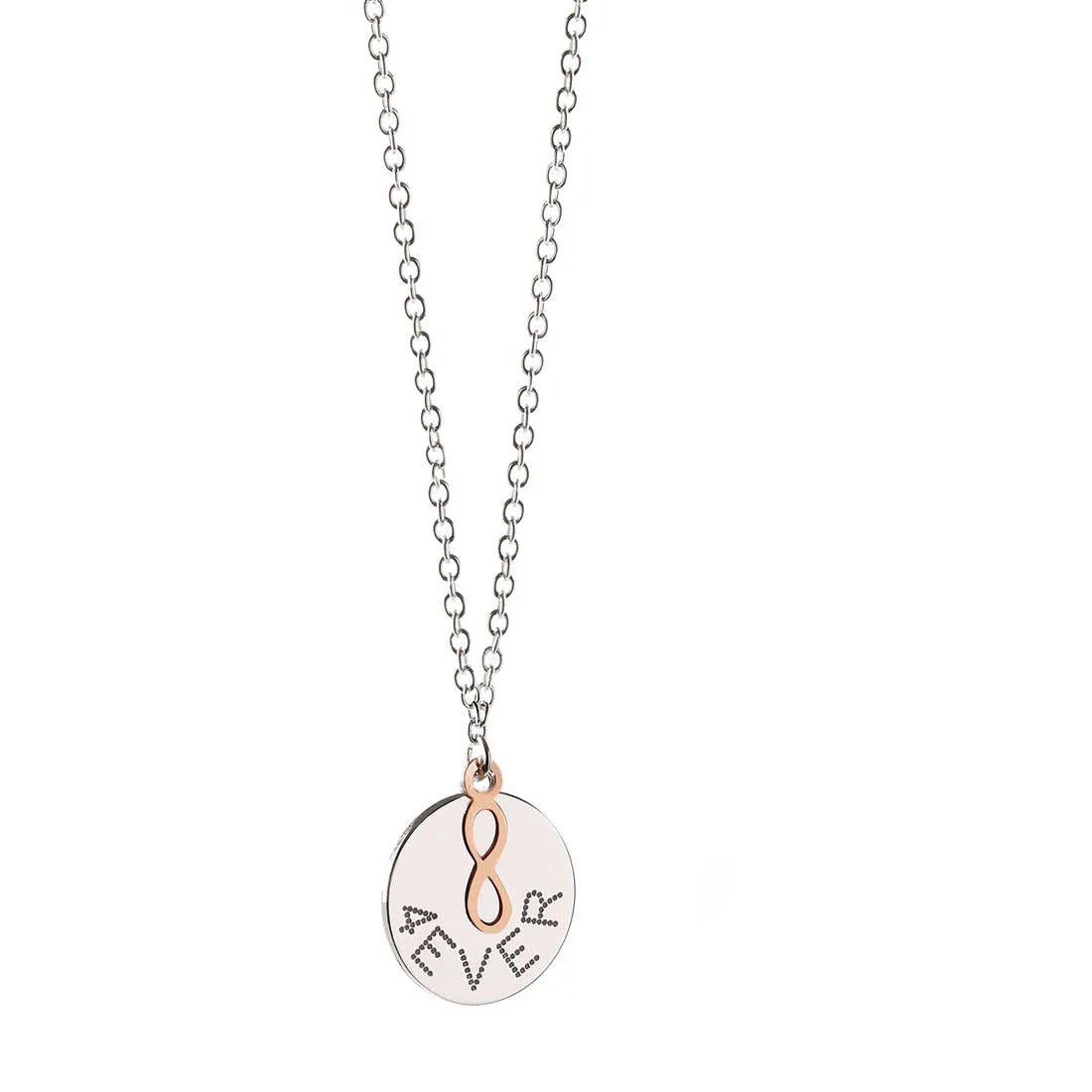 Collana argento donna gioielli Jack&Co dream segno infinito