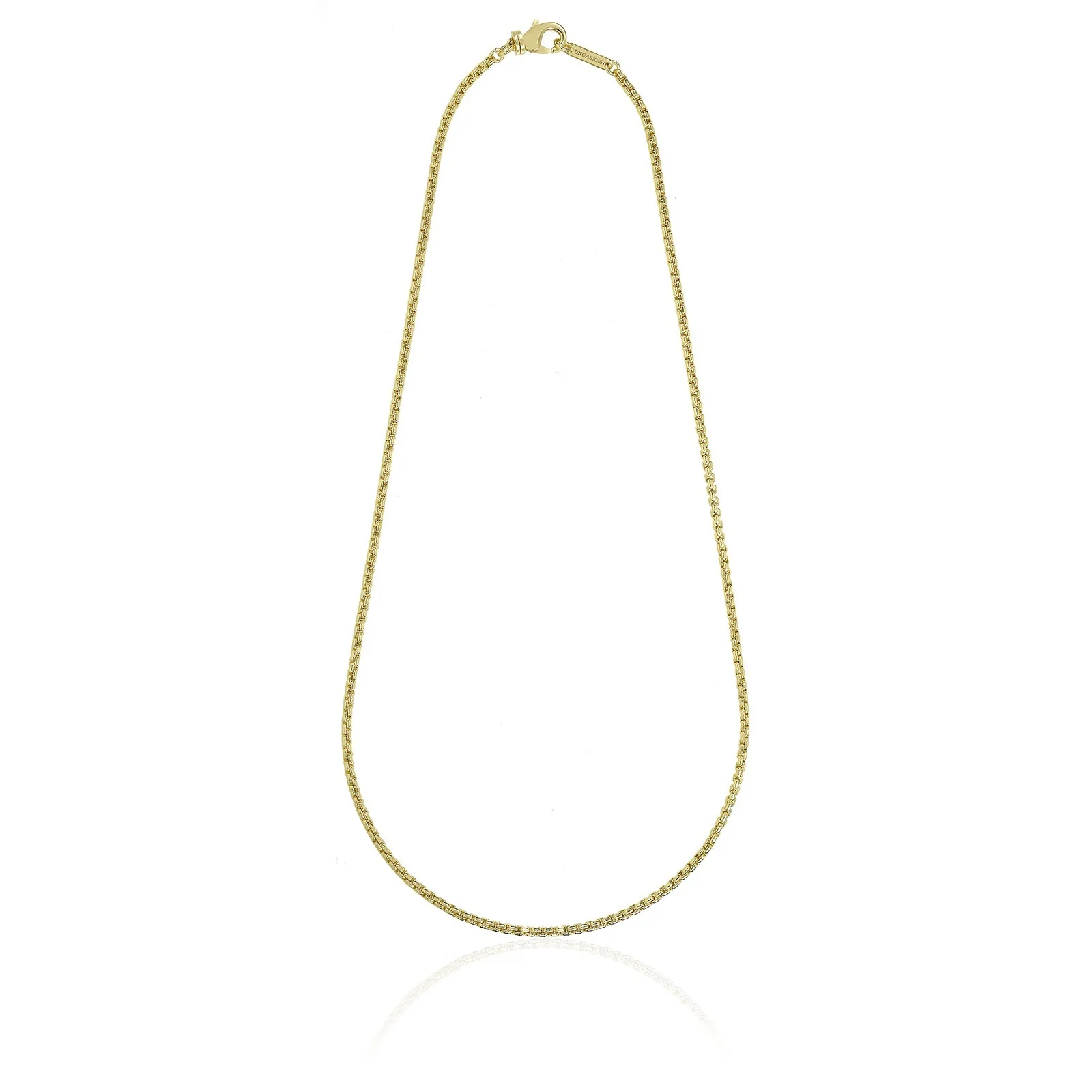 Collana catena veneziana dorata Unoaerre in bronzo 2522