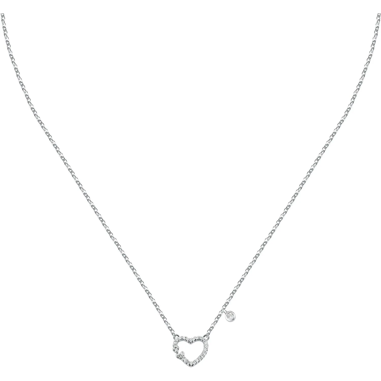 Collana con cuore in argento donna Le petite story lps10awv12