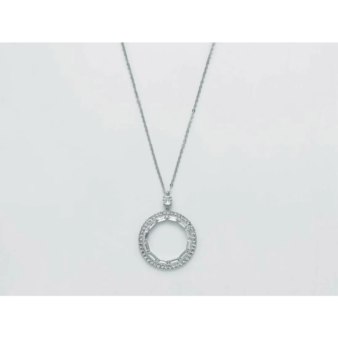 Collana donna Kiara ottone e zirconi kcld3904b