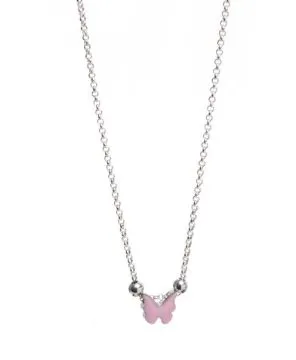 Collana donna gioielli Jack&co candy argento farfalla