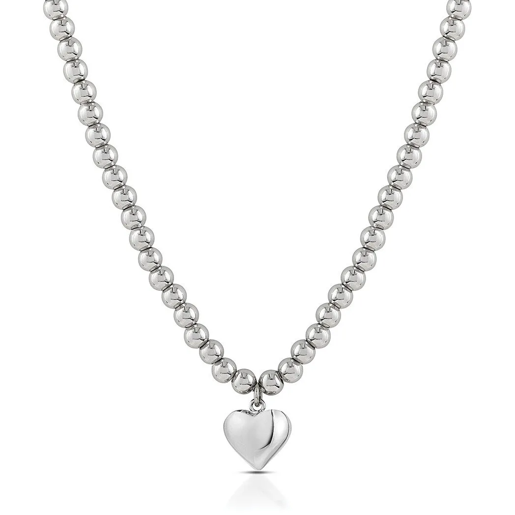 Collana donna gioielli Ops Objects Chunky Love opscl-873 ciondolo cuore