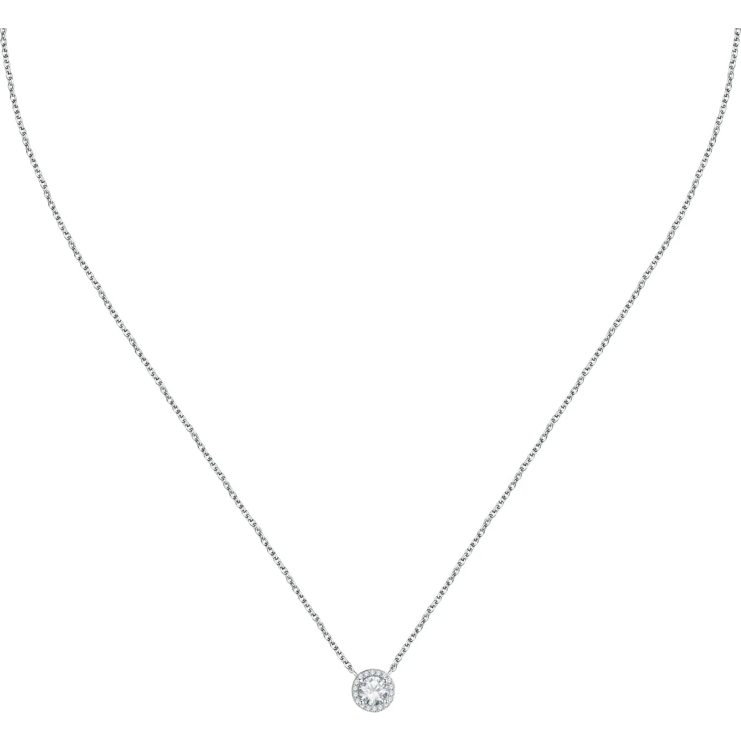 Collana donna punto luce in argento Le petite story lps10awv05