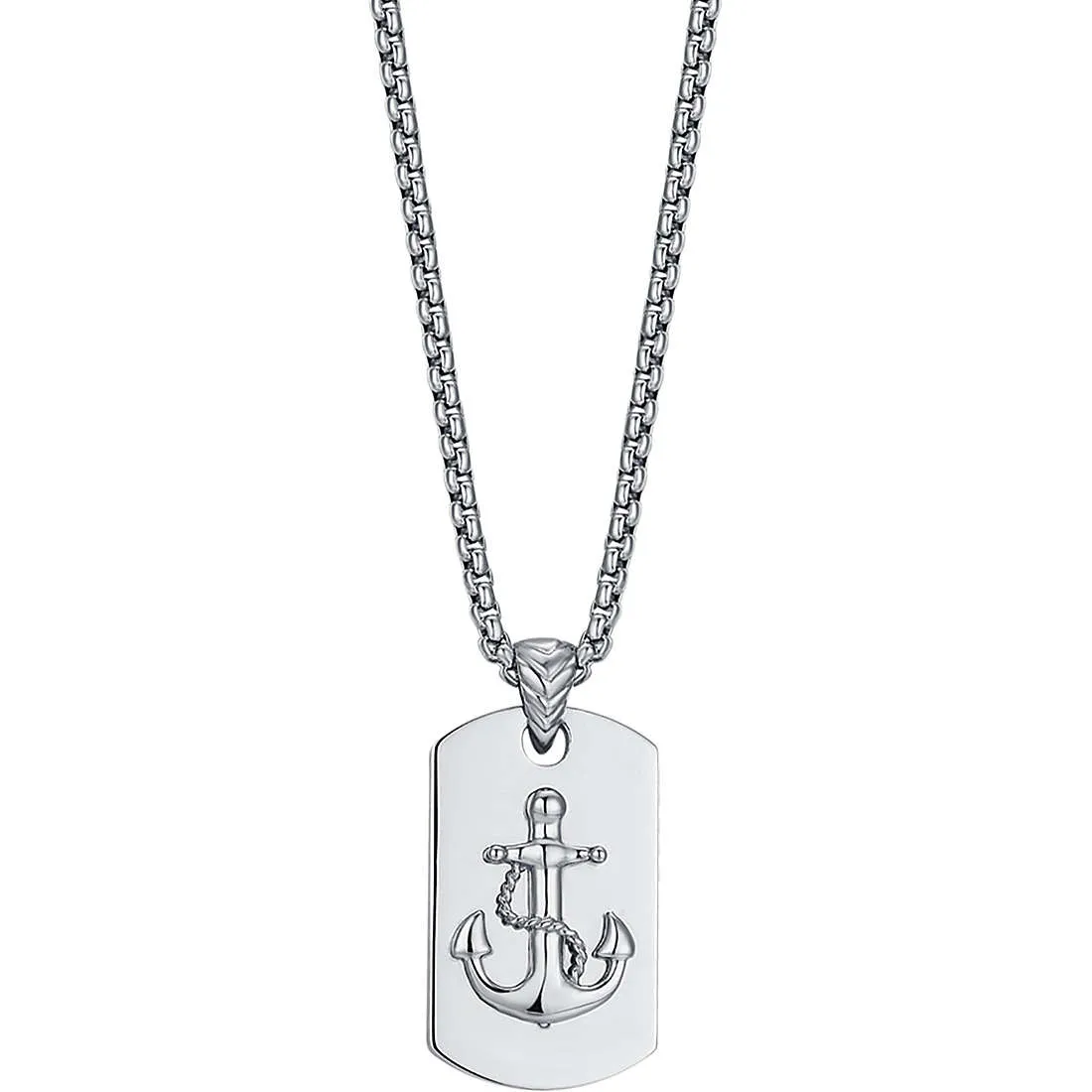 Collana uomo gioielli Luca Barra ancora ca450