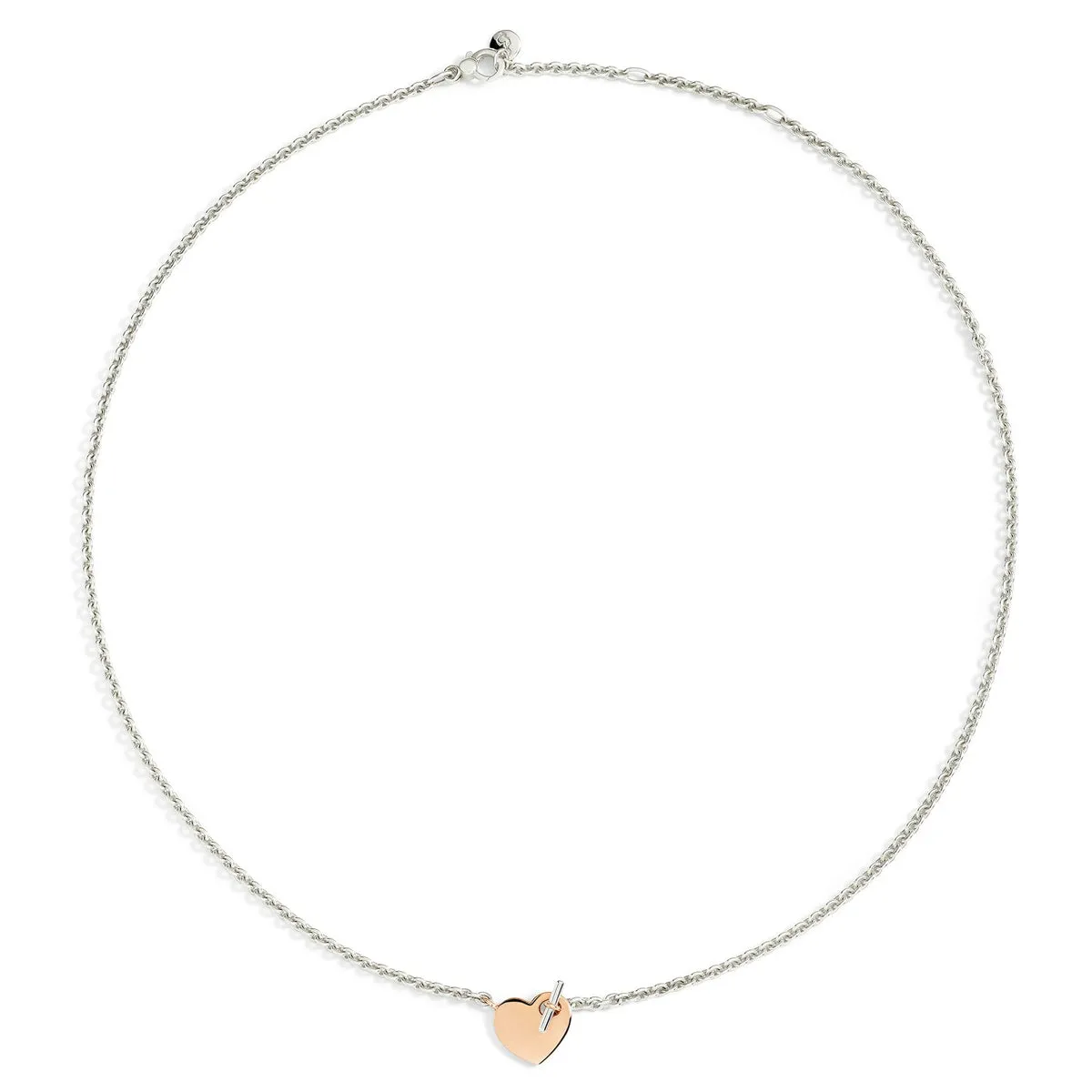 Collana Cuore T-Bar