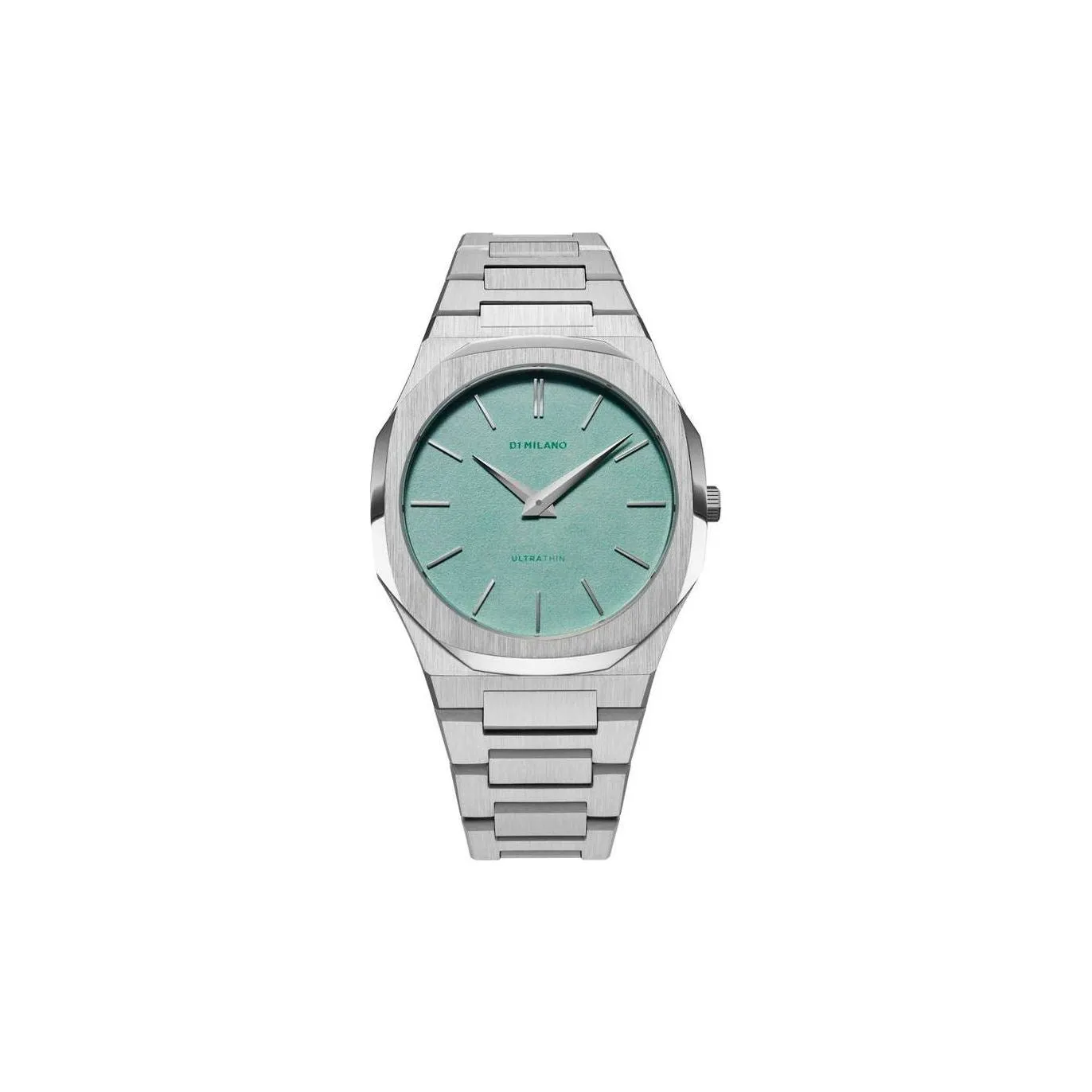 Orologio D1 Milano Ultra Thin Green Drop 40Mm Verde Pastello