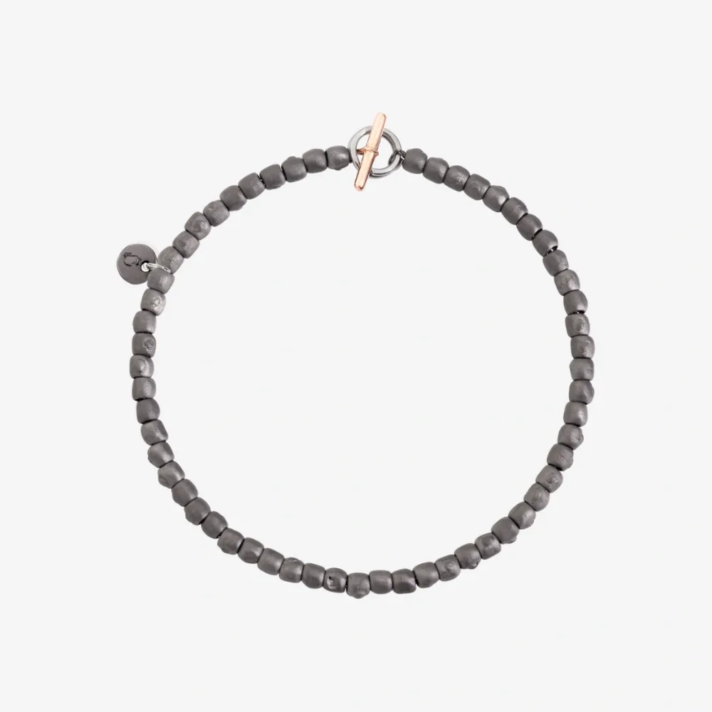 DoDo - Bracciale Mini Granelli Titanio