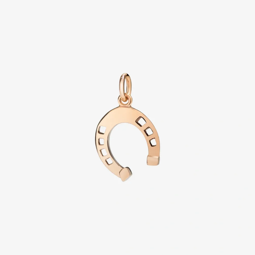 DoDo - Ciondolo Ferro di Cavallo Oro Rosa 9K