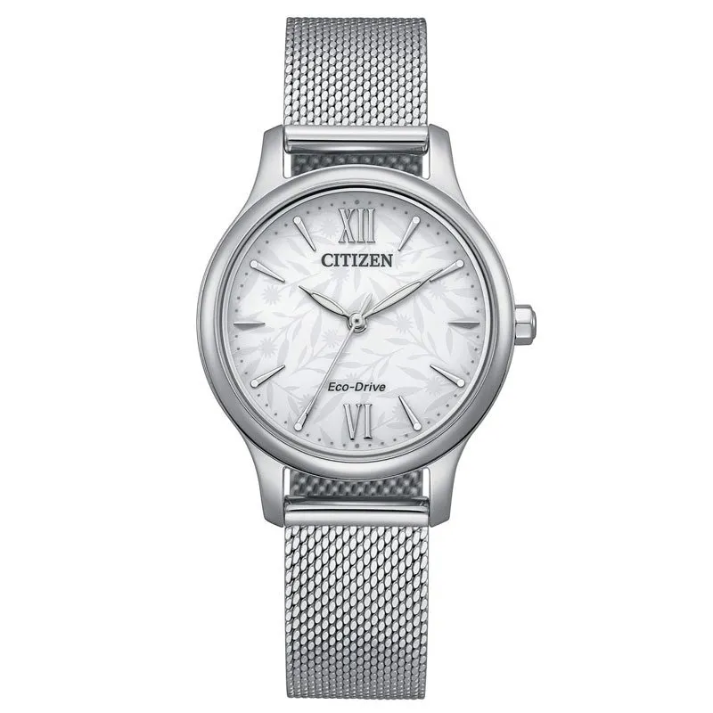 CITIZEN – OROLOGIO DONNA – COLLEZIONE OF CLASSIC LADY SOLOTEMPO SILVER – EW0899-81A