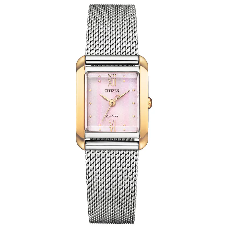 CITIZEN – OROLOGIO DONNA – OROLOGIO SOLO TEMPO CITIZEN QUADRANTE ROSA
