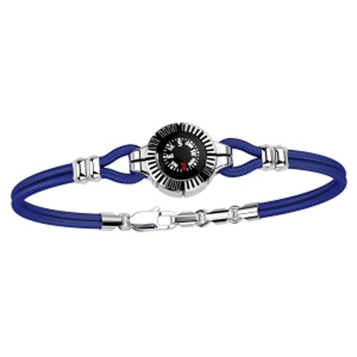 Zancan silver bracelet with compass