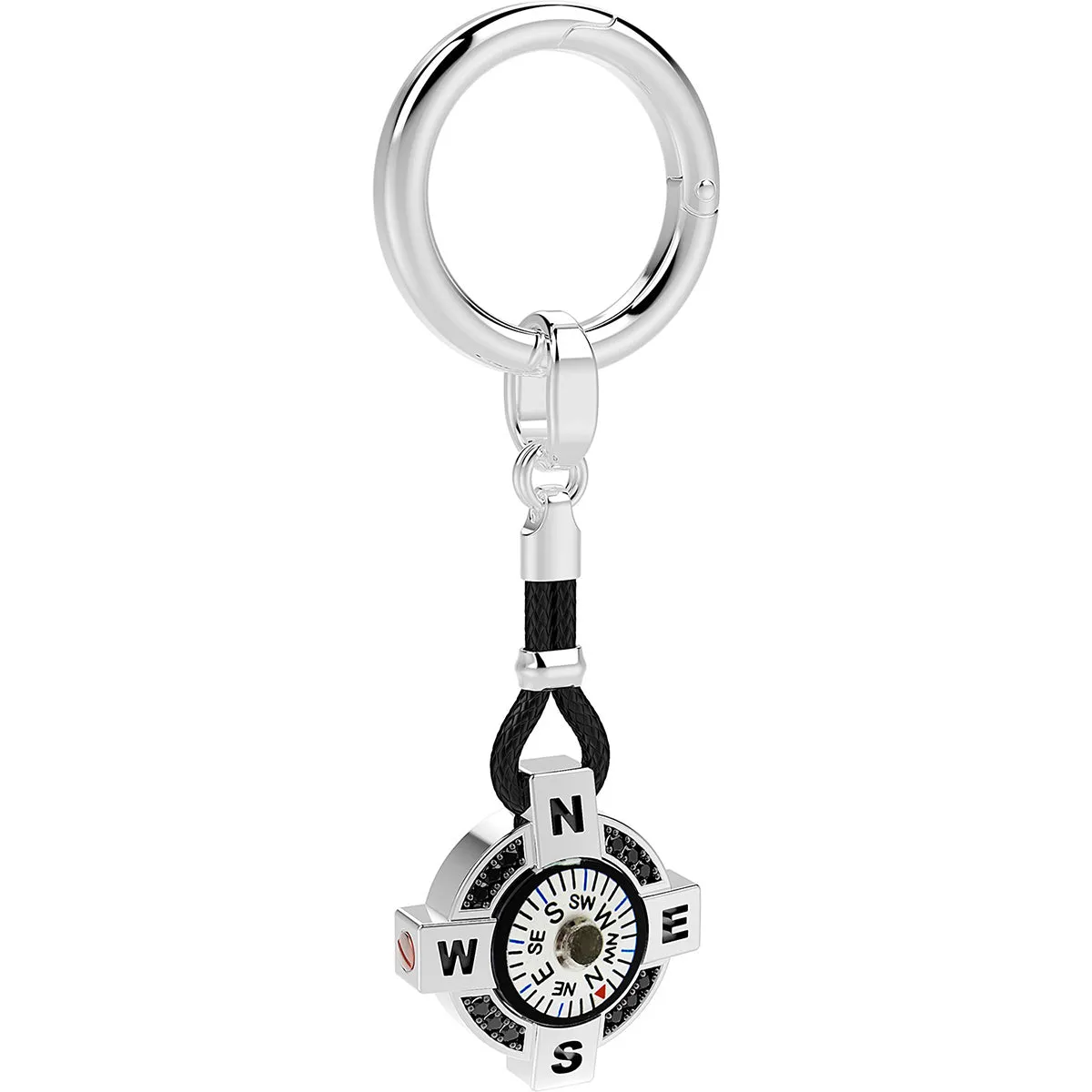 Zancan Silver Keychain
