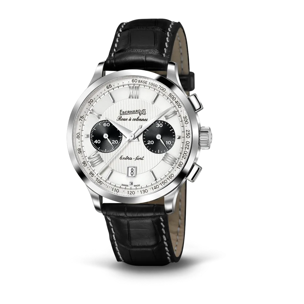 Eberhard EXTRA-FORT GRANDE TAILLE ROUE À COLONNES 41mm 31956