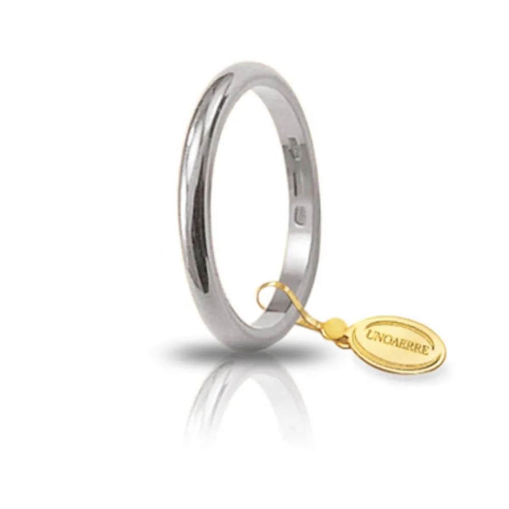 Fede Unoaerre Francesina in Oro Bianco da 3 Grammi