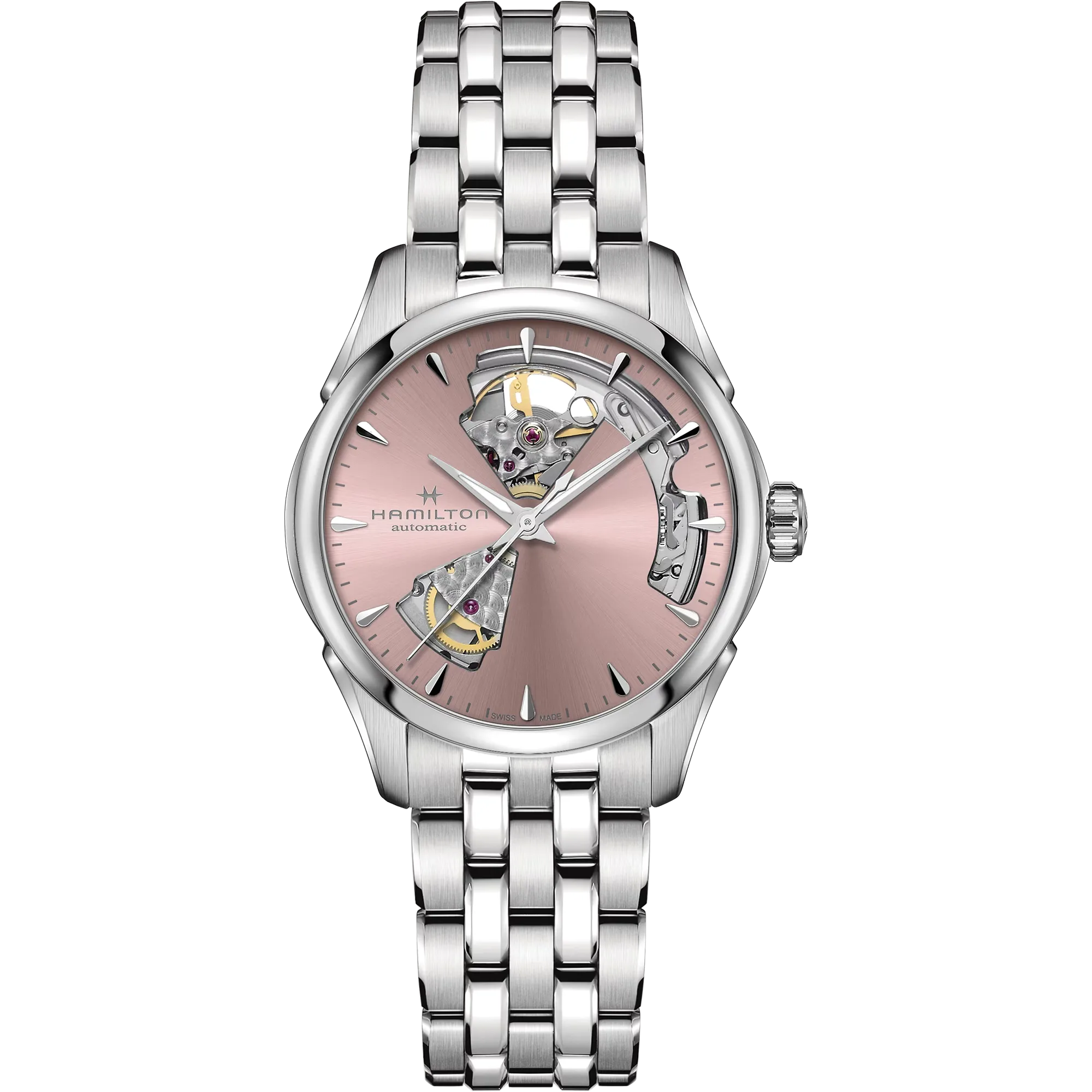 OROLOGIO HAMILTON JAZZMASTER OPEN HEART LADY AUTO 36 MM - H32215170