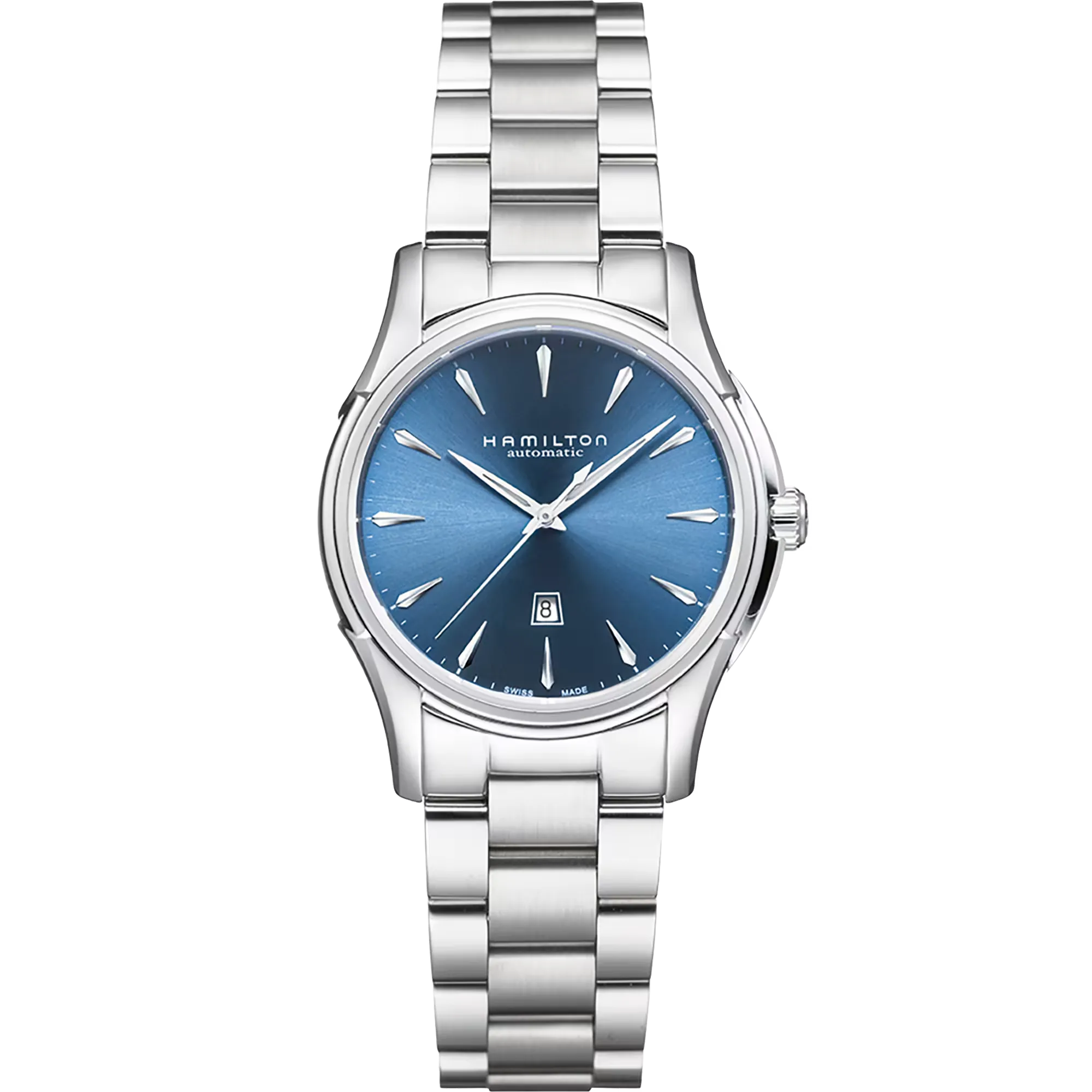 OROLOGIO HAMILTON JAZZMASTER VIEWMATIC LADY AUTO 34 MM BLU - H32315141