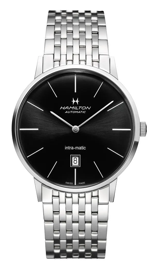 OROLOGIO HAMILTON AMERICAN CLASSIC INTRA-MATIC AUTO 42 MM NERO - H38755131