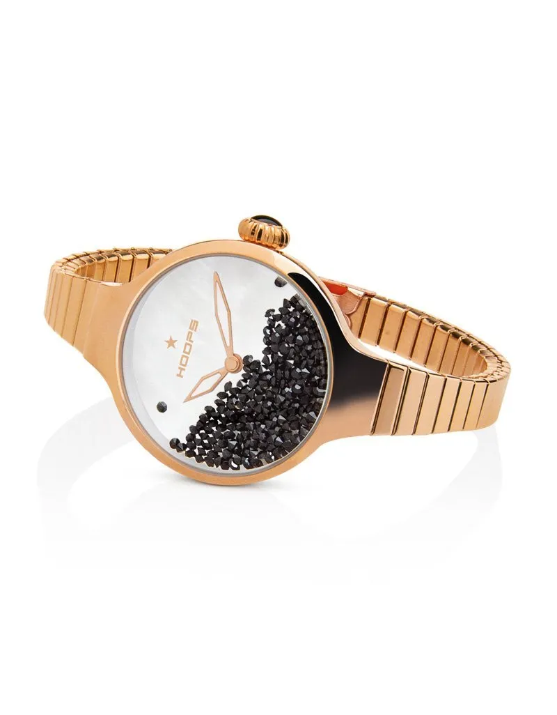 NUOVEAU CHÉRIE ROLLING STONES ELASTIC GOLD NERO