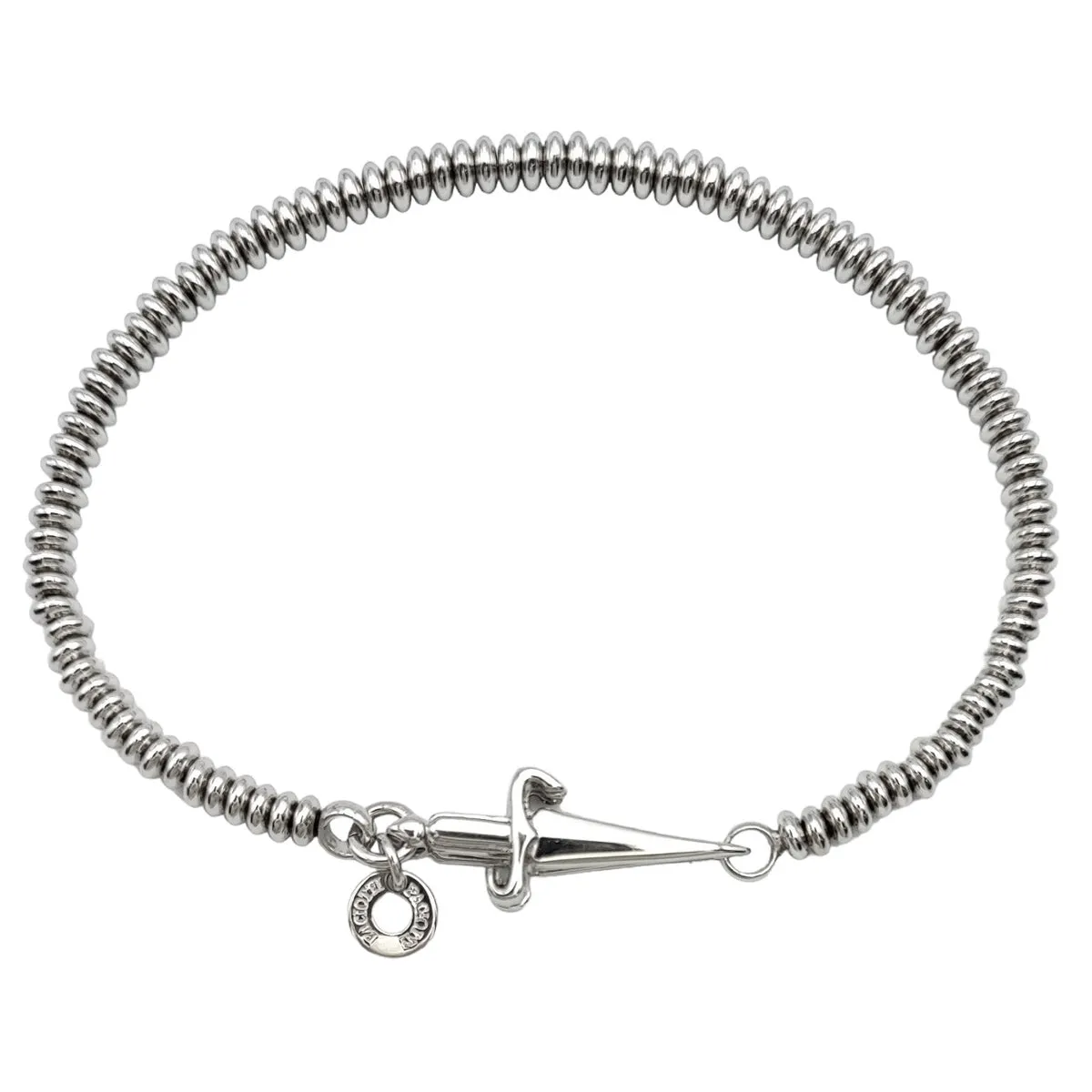 JPBR0543B CESARE PACIOTTI Jewels Rosario a Bracciale con Spadino in Argento 925 Unisex