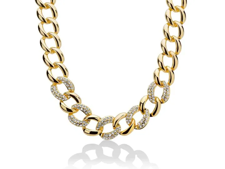 Kiara design collana donna in acciaio KCLD3930G