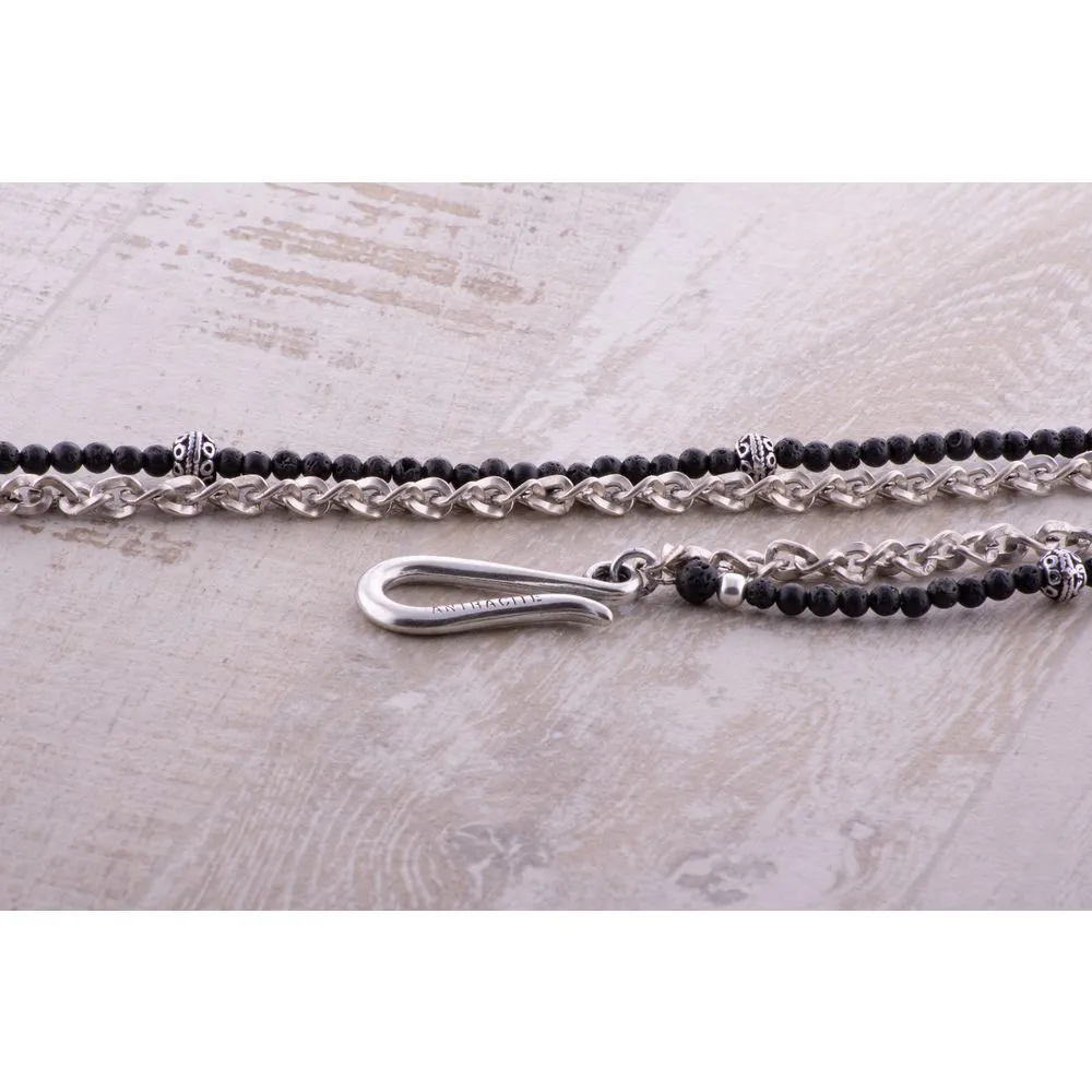 Catena Pantalone Antracite Pietre Dure LUSSURIA