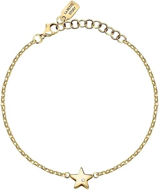 La Petite Story bracciale donna, collezione friendship, in acciaio, cristalli – LPS05ARR67
