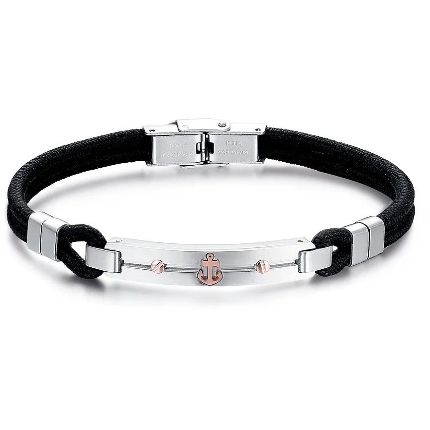 Luca Barra bracciale uomo gioielli Sailor BA1212
