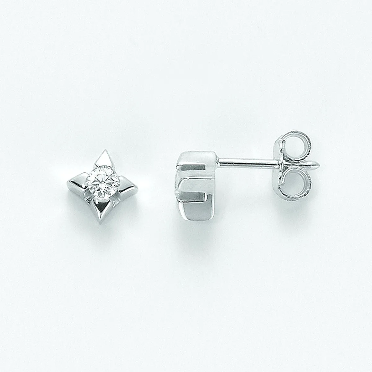 Orecchini donna Miluna punto luce oro e diamanti 0,05 ERD1590-005G7