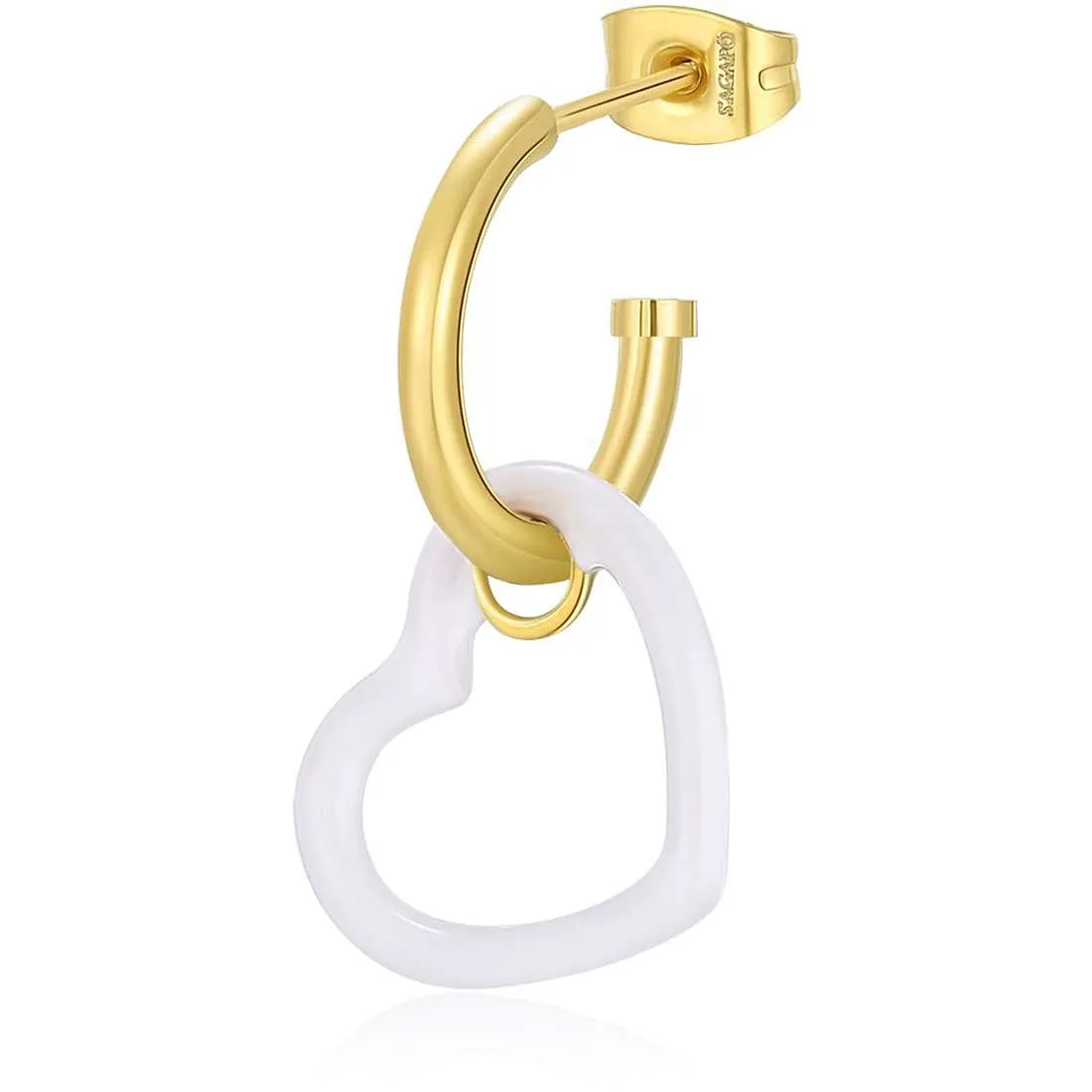 Mono orecchino donna gioiello Sagapò Vibes svb40