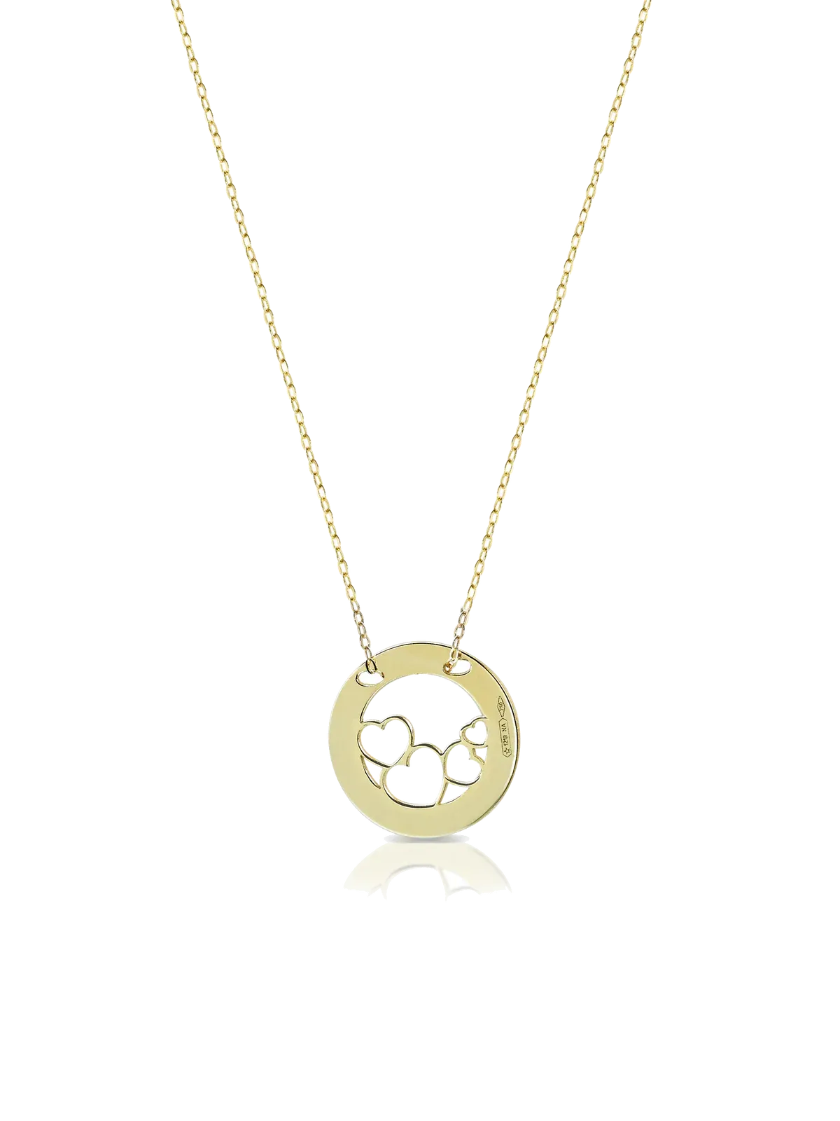 Collana My Charm - Mini Lux - Cerchio con Quattro Cuori