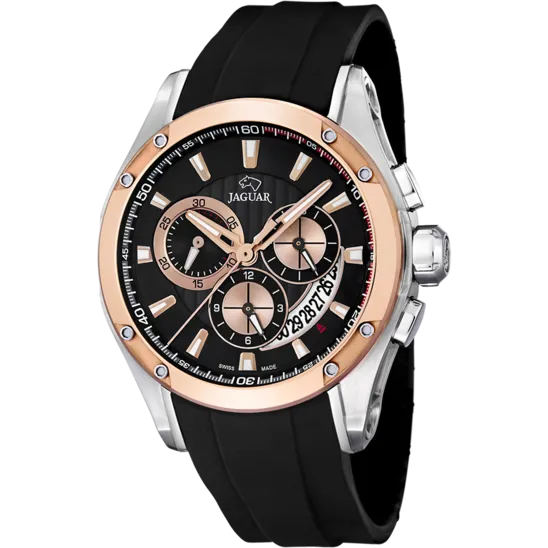 OROLOGIO JAGUAR SPECIAL EDITION J689/1 NERO CINGHIA GOMMA, UOMO
