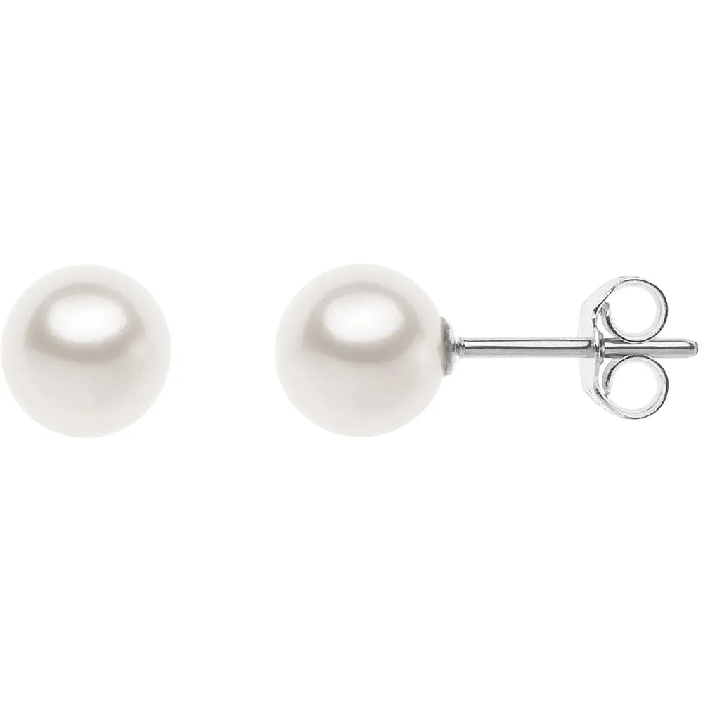 Orecchini Comete con Perle Diametro 6/6,5 ORP 695