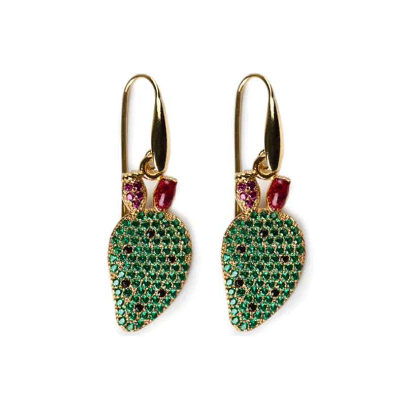 Orecchini Isola Bella - Lapilli - Pala Fico D'India