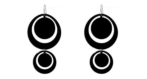 Orecchini Marzio Fiorini caucciù donna