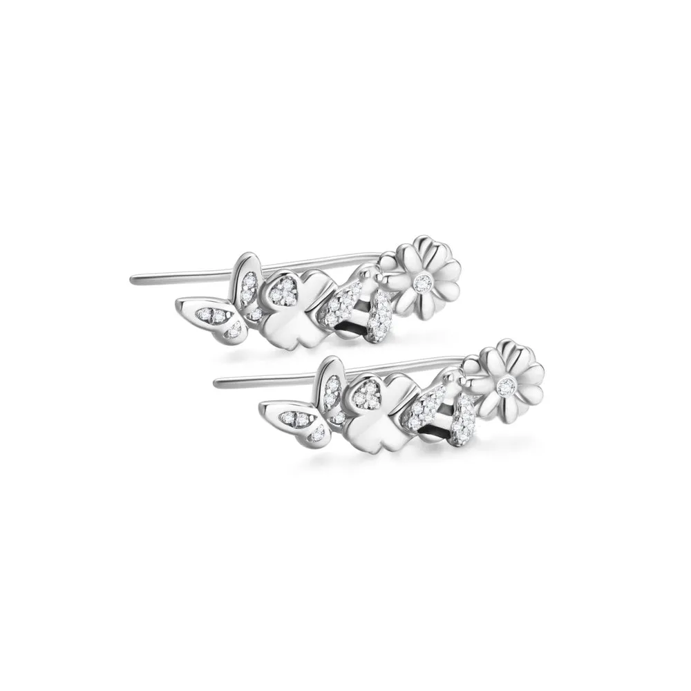 Orecchini Rosato Simboli Primavera Gaia RZGA21