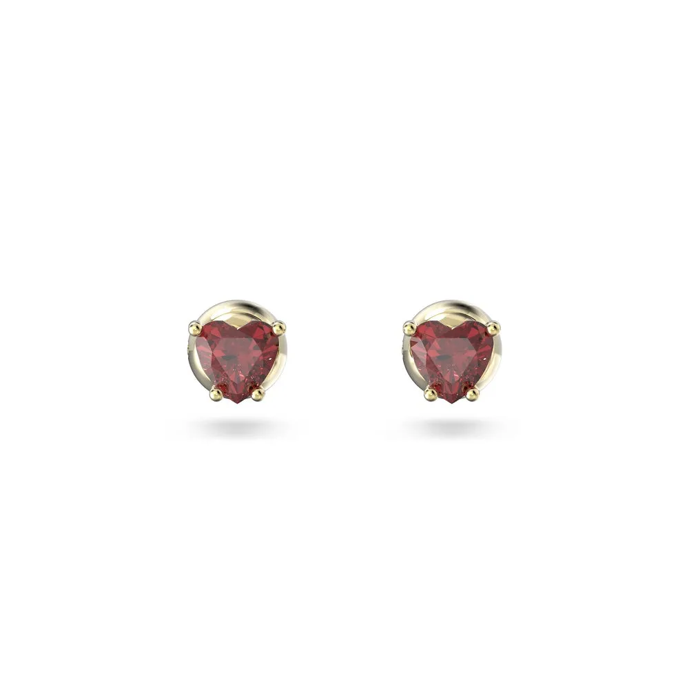 Orecchini Swarovski Stilla a Cuore Rossi 5639133
