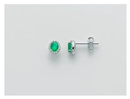 Orecchini Yukiko con smeraldi e diamanti ERD2394Y
