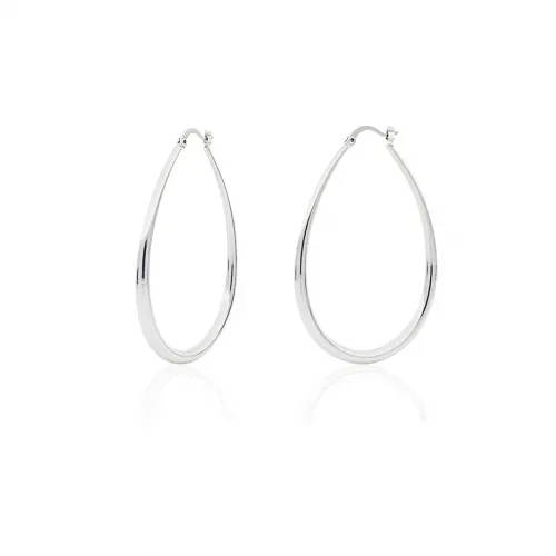 Orecchini a goccia grandi in bronzo argentato Unoaerre donna 1774