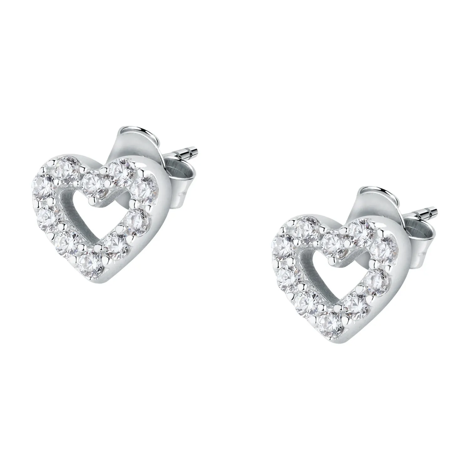 Orecchini argento donna Le petite story in argento cuore lps01awv11
