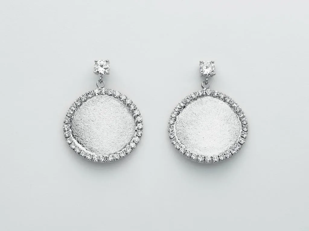 Orecchini donna Kiara in ottone e cristalli KERD2031B